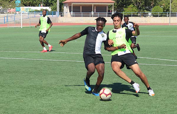 football academy players in spain training